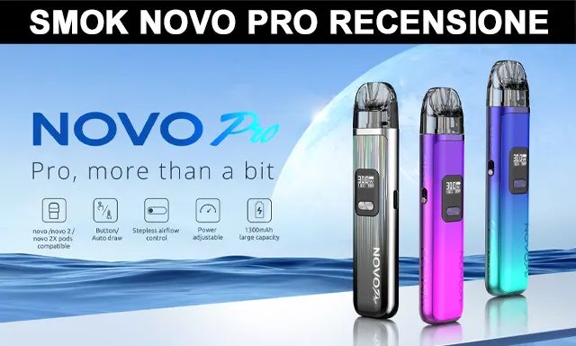 smok novo pro sigaretta elettronica recensione